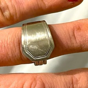 One of a kind Silver Spoon Ring